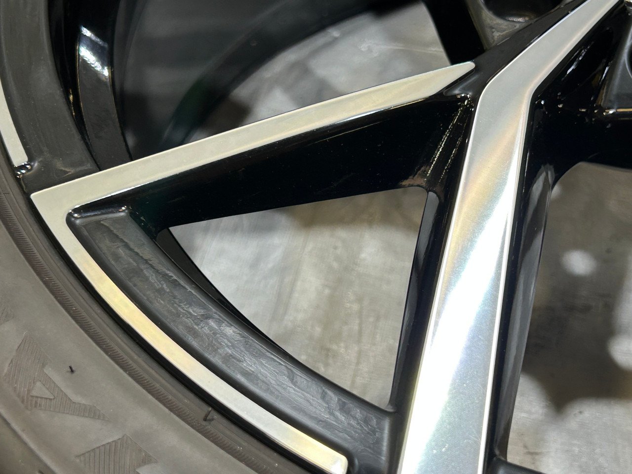 2022-2024 Volkswagen MK8 Golf R 19"Estoril Machined Wheels Rims / Set of 4 / *BENDS* / M8R01 - Image 18
