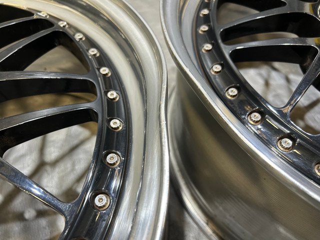 *DAMAGED* Set of 3 19" HRE 540 Series 3 Piece Wheels Rims / 5x100 / FB050 - Image 10