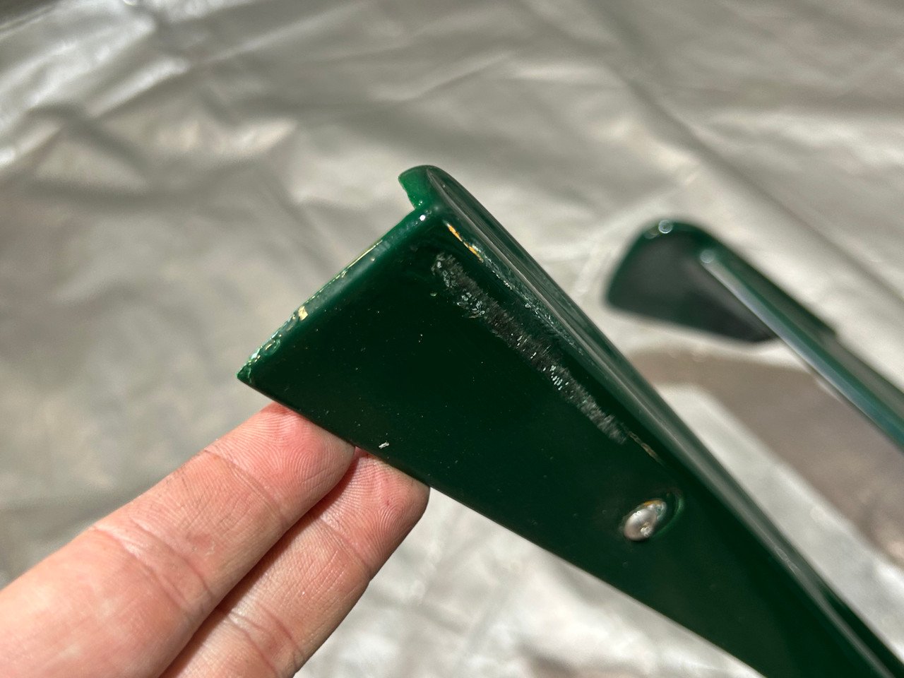 2005-2011 Lotus Elise GUT V2 Rear Spoiler Wing / USED / British Racing Green LEL02 - Image 13