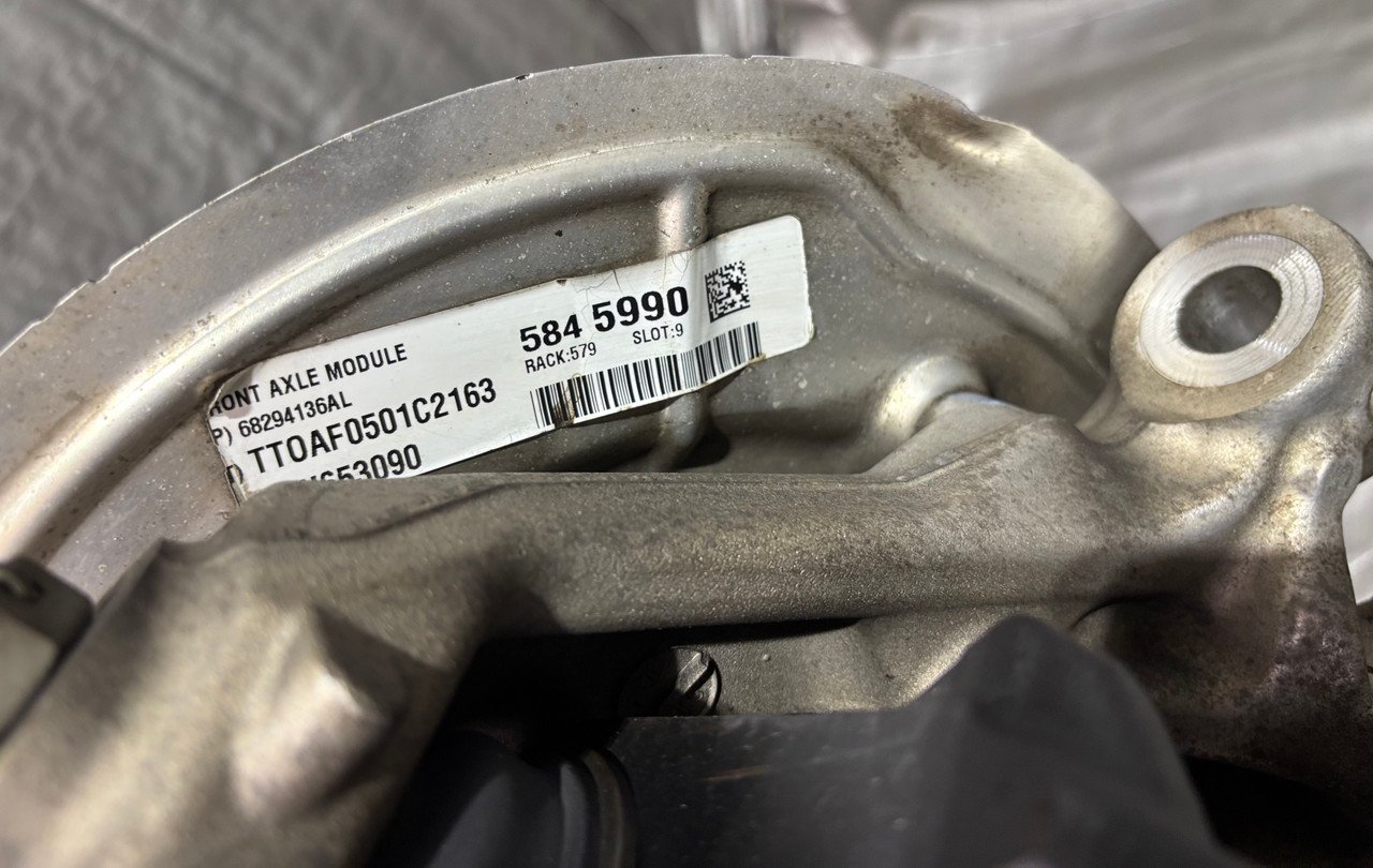 2018-2021 Jeep Wrangler JL 186mm Front Axle Assembly / 3.45 / 88K JL012 - Image 11