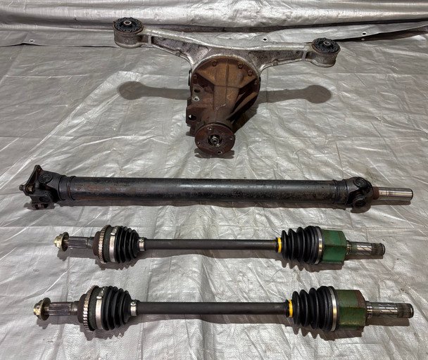 2004-2005 Mazdaspeed Miata 4.10 Torsen LSD Upgrade Set w/ Axles / Driveshaft / 136K NB274