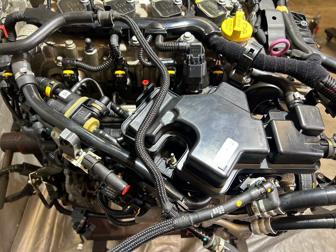 *DAMAGED* 2019-2020 Fiat 124 Spider 1.4l Multiair Engine Long Block / Automatic / FD031 - Image 17