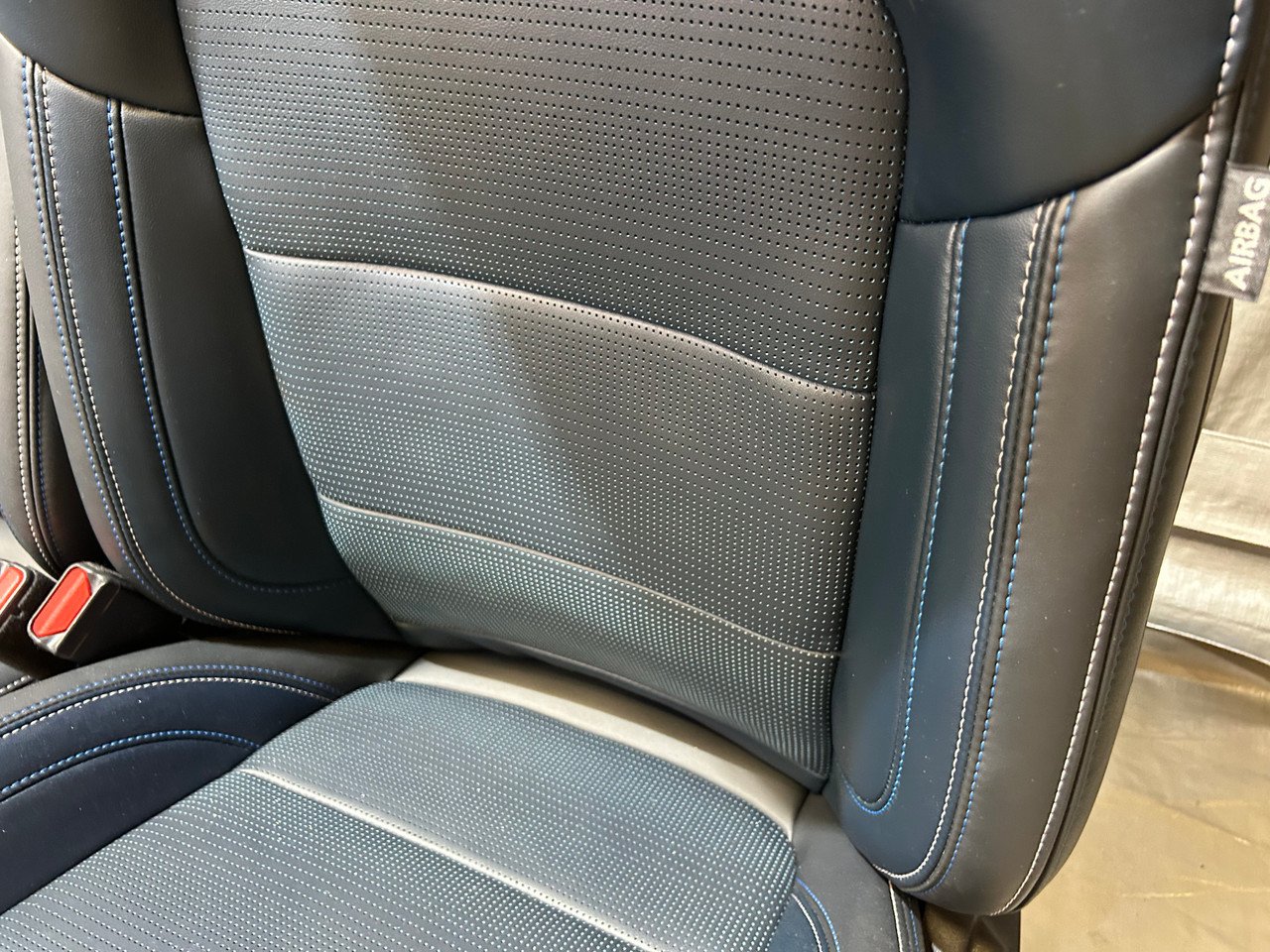 2024-2025 Ford Mustang GT S650 Convertible California Special Navy Pier Black / Blue Leather Seats / Pair / FM202 - Image 13