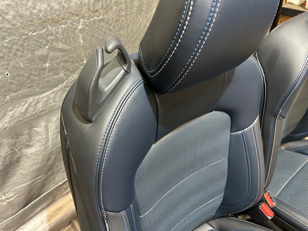 2024-2025 Ford Mustang GT S650 Convertible California Special Navy Pier Black / Blue Leather Seats / Pair / FM202 - Image 17