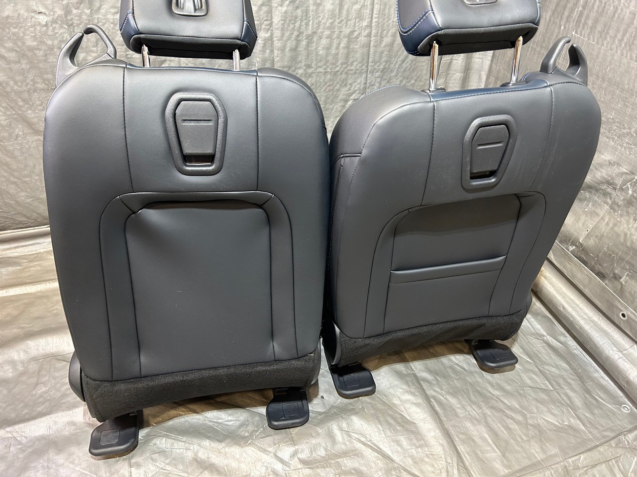 2024-2025 Ford Mustang GT S650 Convertible California Special Navy Pier Black / Blue Leather Seats / Pair / FM202 - Image 22